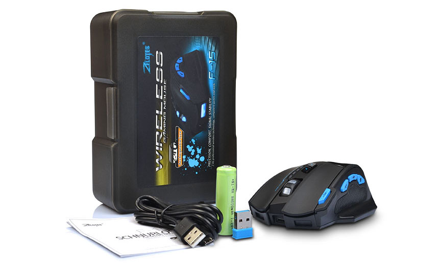 New rechargeable dual-mode gaming mouse grand listing!